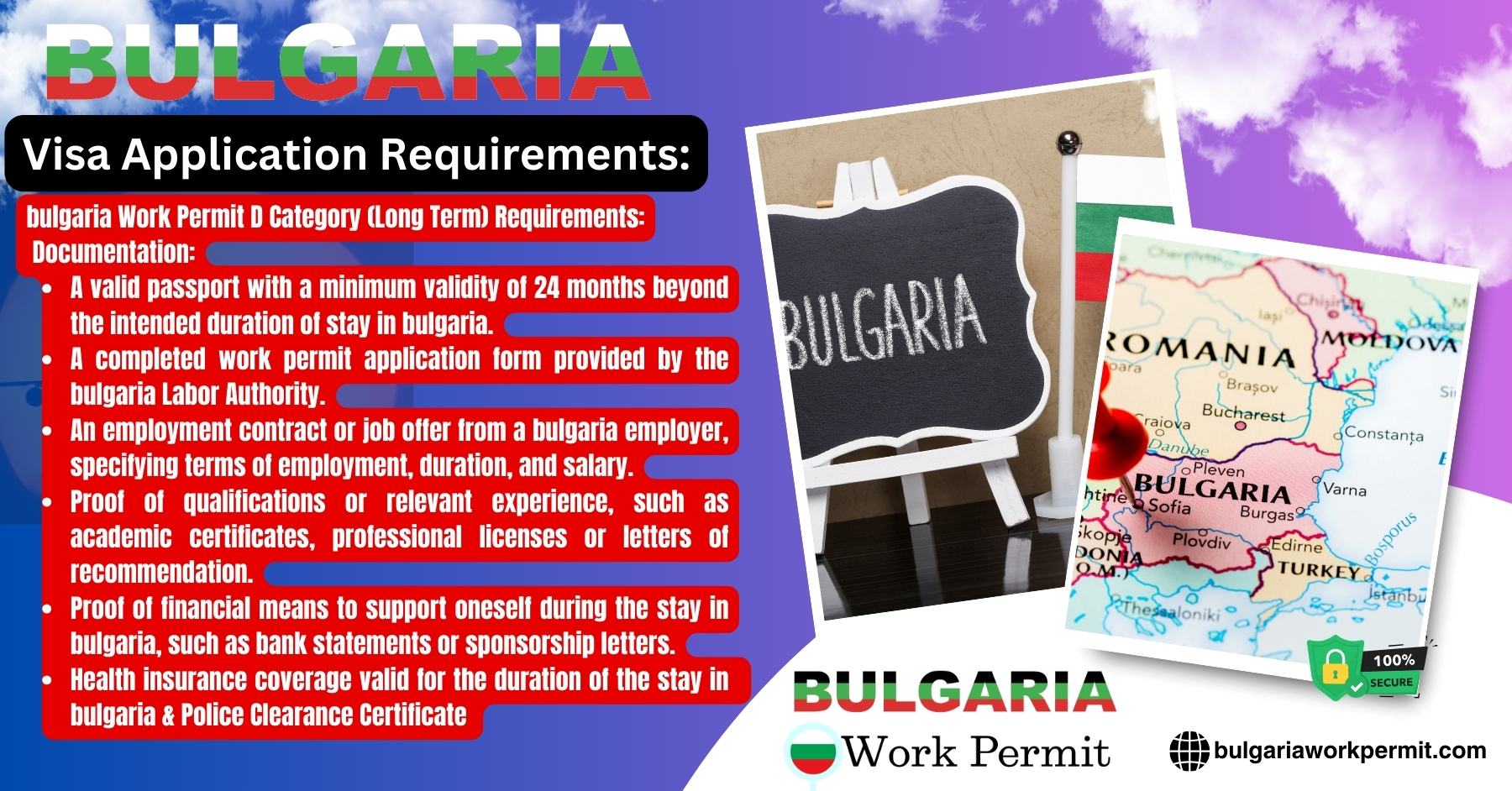 Visa Requirements for Djiboutian Citizens: Resident, Business, Tourist, and Business Resident Visas to Bulgaria